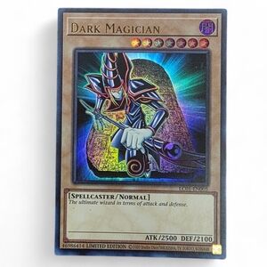 Holo Yu-Gi-Oh! Dark Magician Trading Card